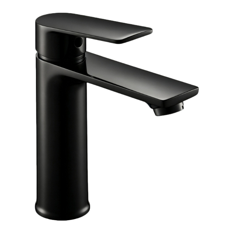 Polished Gunmetal Tall Vessel Basin Mixer Faucet