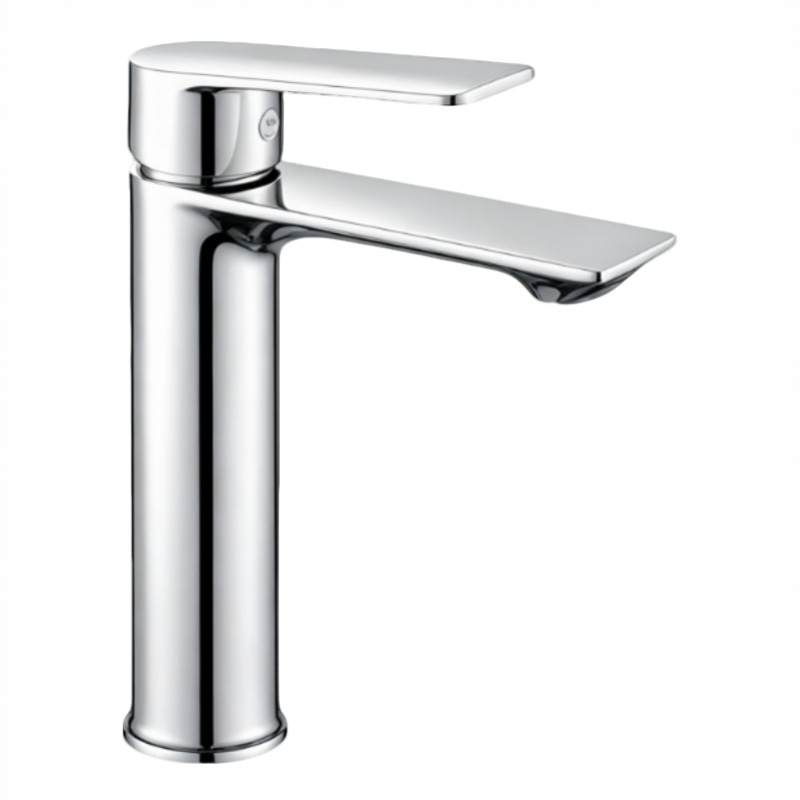 Polished Gunmetal Tall Vessel Basin Mixer Faucet