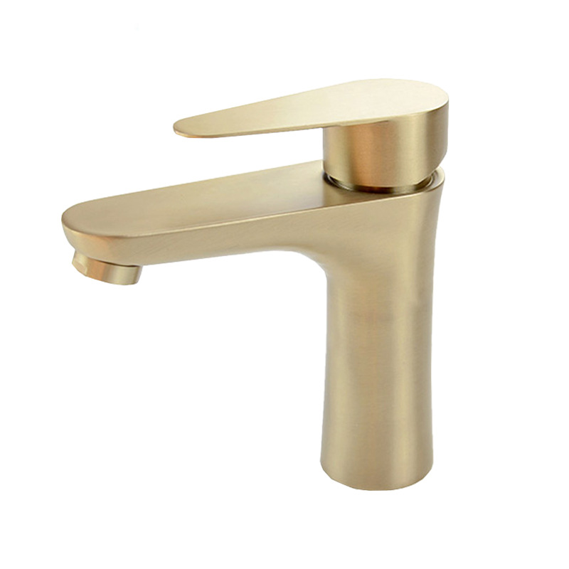 Tall 304 Stainless Steel Single Lever Vessel Basin Mixer Faucet