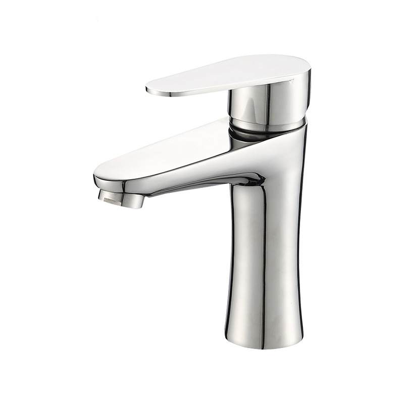 Tall 304 Stainless Steel Single Lever Vessel Basin Mixer Faucet