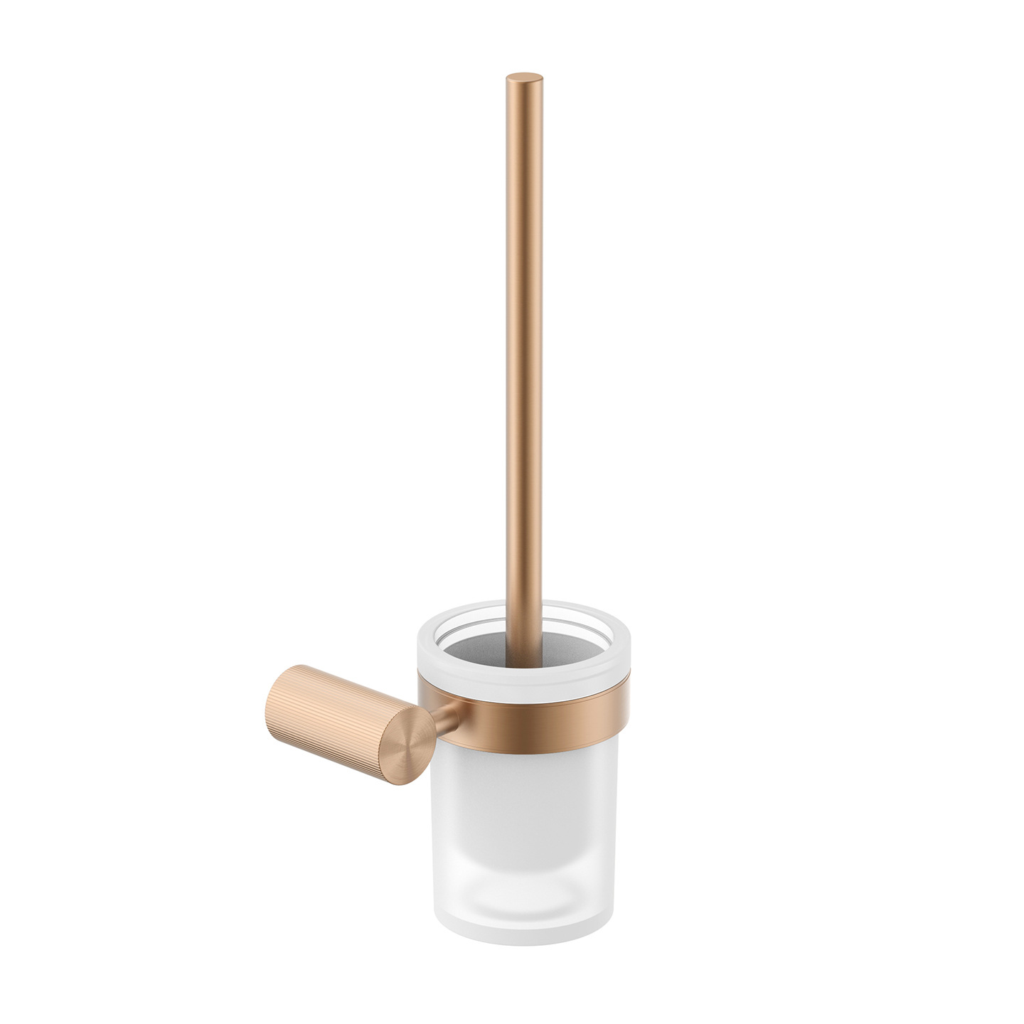 Rose Gold Fluted 8-Piece Bathroom Hardware Set, Wall Mount Luxury Bath Accessories Kit