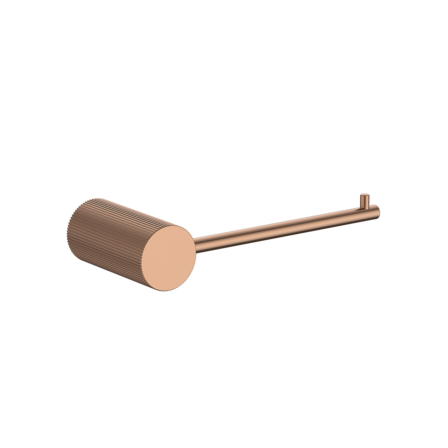 Rose Gold Fluted 8-Piece Bathroom Hardware Set, Wall Mount Luxury Bath Accessories Kit