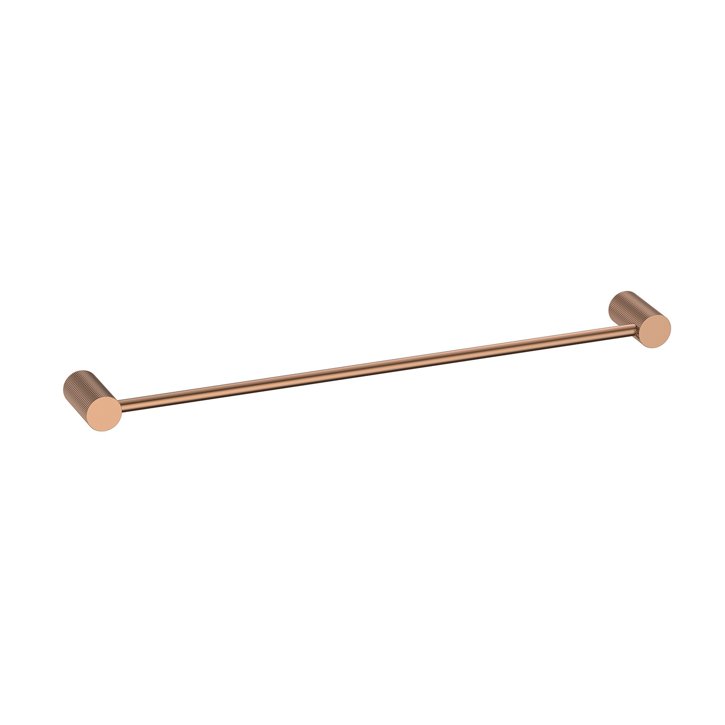 Rose Gold Fluted 8-Piece Bathroom Hardware Set, Wall Mount Luxury Bath Accessories Kit