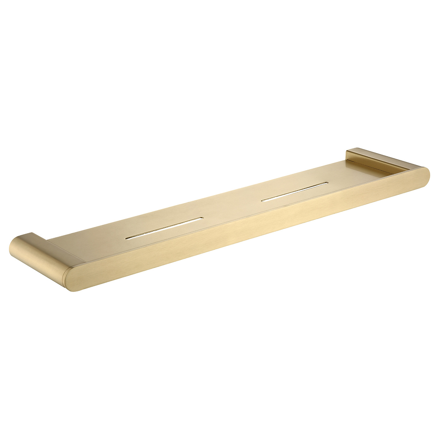 Brushed Gold Wall Mount Frosted Glass Tumbler Holder, Bathroom Toothbrush Cup Holder