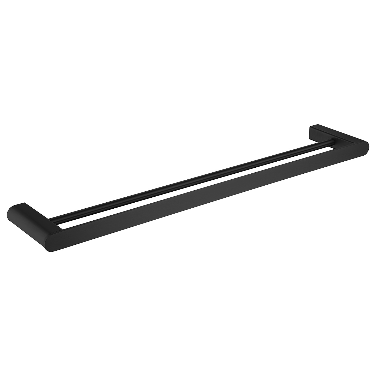 Matte Black 8-Piece Bathroom Hardware Set, Wall Mount Modern Bath Accessories Kit