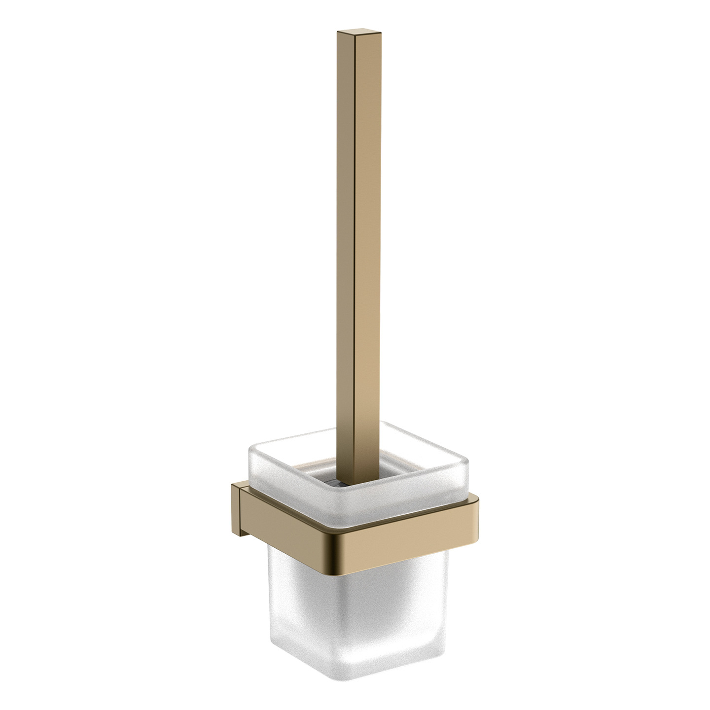 Brushed Gold 8-Piece Bathroom Hardware Set, Wall Mount Modern Bath Accessories Kit